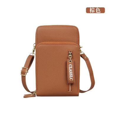 China Cross - 2021 Body Travel Phone Bag Mini Square Coin Purse Single Shoulder Bag Chain Wallet Cell Phone Bags 2021 for sale