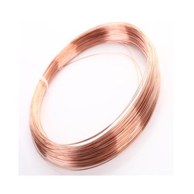 China C1100 Pure Copper Material Red Copper Bare Solid Copper Wire Processing for sale