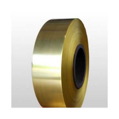 China Machining Materials Copper Aluminum C2700 C2680 C2600Thin Hot Brass Strip Thin Copper Strip for sale