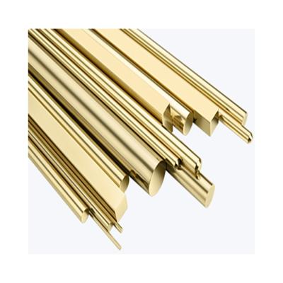 China Machining Materials Rod C6801 High Quality Lead Free Brass Solid Copper Bar 2.0-40.0mm for sale