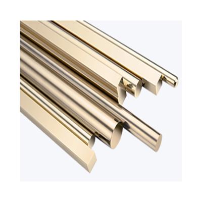 China Terminal Copper Processing Round Bar Rod AlloyBrass Hexagon Bar C3602 C3604 C3602 C3604 Fastener Brass Copper Material High Quality for sale