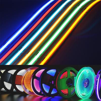 China Residential UV COB Strip Light Driver Grow USB Dream Neon Color TV Car Samsung ws2812 5050 RGB Flexible Wifi 5v 12v 24v COB Led Strip for sale