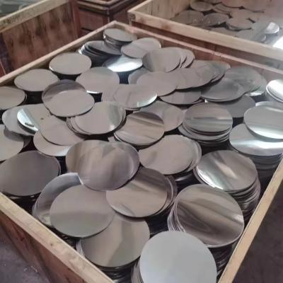 China 5.5mm 304 Stainless Steel Disc 201 316L Stainless Steel Circle For Food And Industry for sale