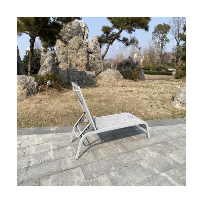 China Modern Comfortable Rattan Ang Glass Garden Furniture Adjustable Reclining Chair for sale