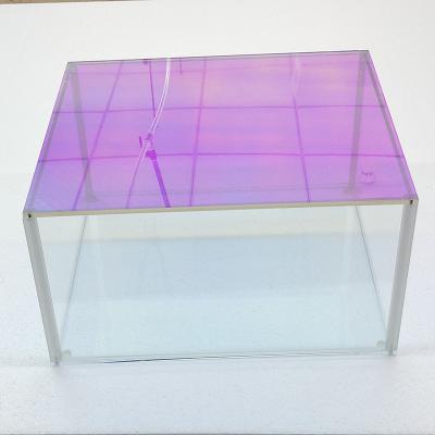 China Factory direct supply home viable storage organizations hot sales shine clear acrylic shoe box side drop for sale