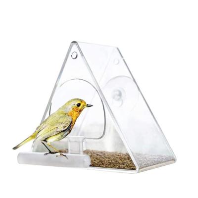 China New Style 2022 Factory Supply Pet Direct Feeder Non-automatic Bird Acrylic Feeder for sale