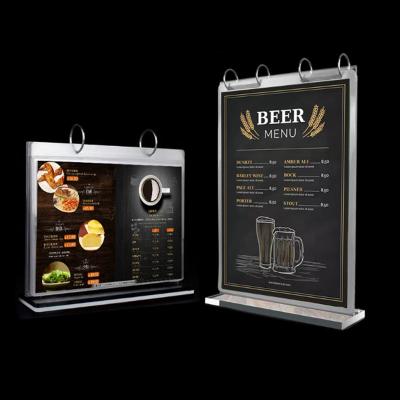 China A3 8.5x11 Sign Holder Graphic Pedestal Frame Exquisite Telescoping Budget 8.5*11 11x17 11x14 Menu Snap Holder for sale