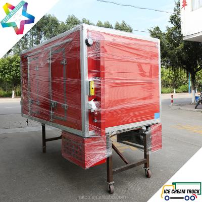 China ColdKing 2.7m Refrigerated Truck Body With Eutectic Cold Plate For Hyundai H100 Chassis Ice Cream Transport Truck Body AJC2700IC2 for sale