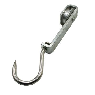 China Meat Processing Plant ColdKing Bracket Stainless Steel Steel Hanging Hook For Meat Refrigerator Truck Use Hanging Meat Hooks for sale