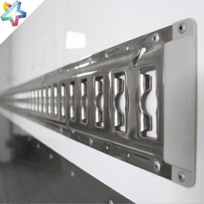 China Stainless Steel SET ON 300126SP Stainless Steel Van Truck Cargo Control System Cargo E Tracks Horizontal Cargo Tracks for sale