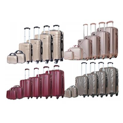 China ABS Good Prices Size Specifications Hard Shell Luggage Six Pieces Suitcase Full Set for sale