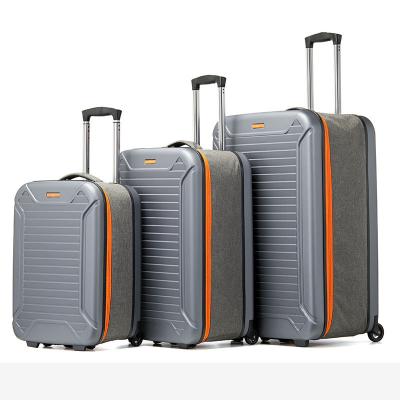 China High Quality Good Price PC Travel Luggage Foldable Suitcase Made In China for sale