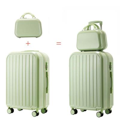 China PC Material 22 Inch Classic Parent Luggage Case With Cabin High Quality Size Small Trolley Bag Trolley Moving Box for sale