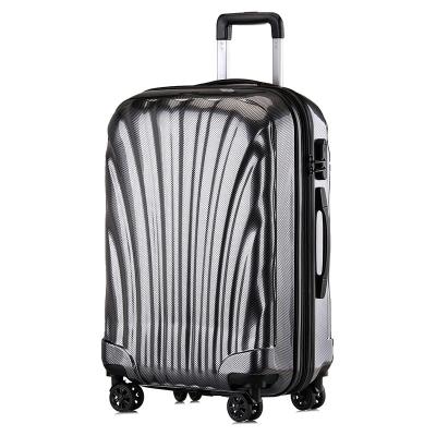 China Lightweight Business Travel Trolley Case PC ABS Luggage Set Trolley Bags Travel Luggage for sale