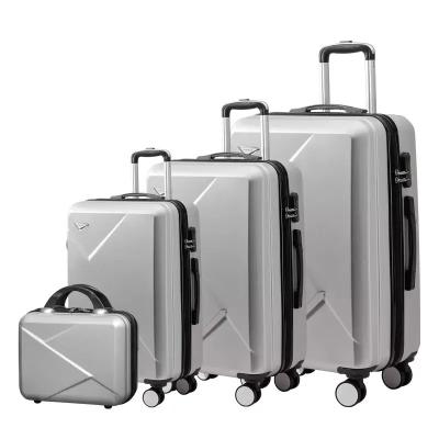 China Wholesale Hard Shell Luggage Sets Traveling Trolley Luxury Spinner Shell Trolley Luggage Custom Travel Luggage Bags Hard Suitcase for sale