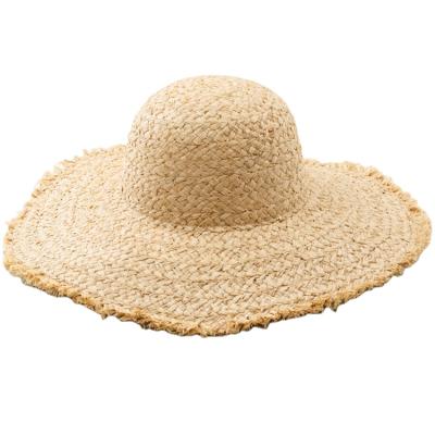 China Wholesale Kids Fashionable Panama Straw Hats Riffia Character 2021 Hats Woman Summer Women Beach Straw High Quality Baby Hats for sale