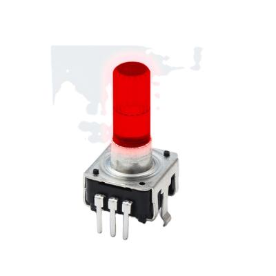 China New HEC12L Encoder Not Applicable Multicolor Led Light With Switch 24 Digital Pulse Shaft Positioning Length 20mm for sale