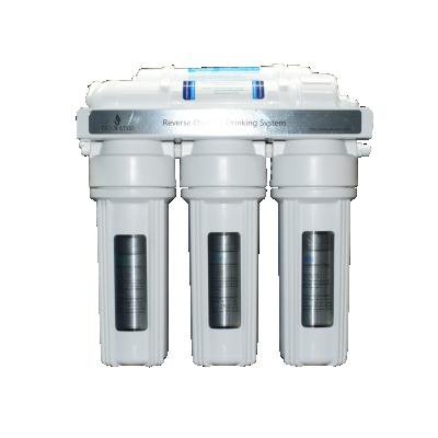 China 75G 100G Non Electric Household Drinking Water Purifier Filter System Purified Machine Without Pump for sale