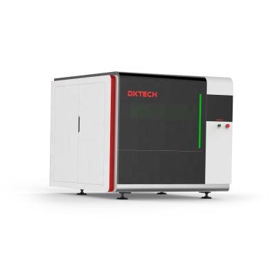 China Water Cooled CNC Fiber Stainless Steel Laser Cutting Machine 1000w Enclosed Price for sale