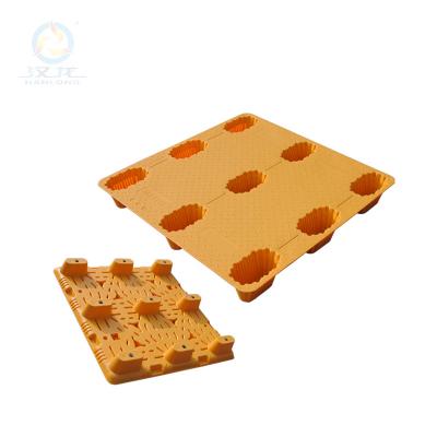 China BHL-1111 9.0kg HDPE Heavy Duty Stackable Reversible Euro Pallet Large Single Faced Plastic Euro Pallet for sale