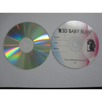 China Single layer blank CD with customized screen printing/700MB/80MIN/52X for sale