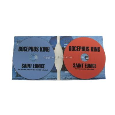 China CD Factory 2 Cd Reproduction,duplicaion,printing with sleeve jacket paper pack 4.7GB for sale