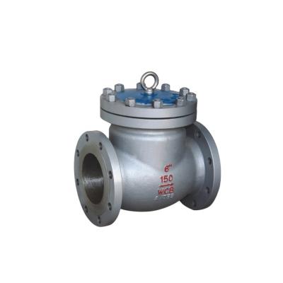 China Industrial Power Plant Marine Chemical Construct Transport Kamroo API ASME ANSI Certificate Stainless Steel/Cast Iron Body Non-Return Industrial Flange Automatic Non Return Check Valve for sale