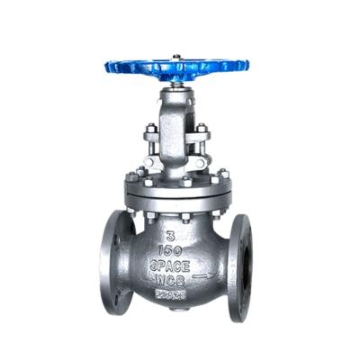 China Industrial Usage Kamroo ANSI/DIN Class Flanged Cast Steel Wcb Carbon Steel Bellow Seal Flange Globe Valve with Electric for sale