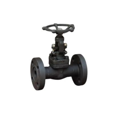 China Power Plant Kamroo API Industrial Socket Weld Cast Iron Carbon Metal Forged Steel High Pressure Gate Valve with Pneumatic Actuator for sale