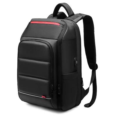 China With USB Men Backpack 15.6 Laptop Bag USB Rechargeable Waterproof Large Multilayer Business Travel Laptop Bag for sale