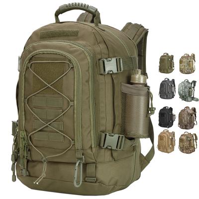 China Custom Large Capacity Expandable Army Outdoor Bag Good Quality Military Tactical Backpack for sale