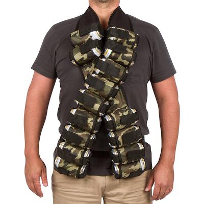 China 12-Can Army Nylon Beer LQ Vest Beer Drinking Holster For BBQ Party Funny Gag, Beer Bandolier Holder 12-Pack for sale