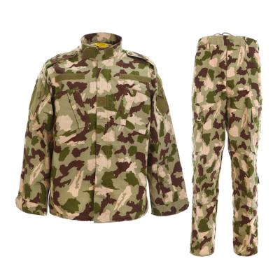 China Anti-Static Army Mens LQ Combat Tactical Shirt And Pants Set Long Sleeve Multicam Woodland BDU Hunting 1/4 Zip Military Uniform for sale