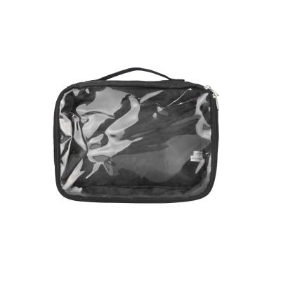 China Waterproof Travel Mini Pvc Clear Cosmetic Bag Waterproof Tactical Outdoor Style With Logo for sale