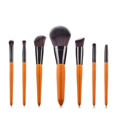 China Professional Cosmetics Silky Soft Set Brush Synthetic Base Highlight Blend Blush Concealer Eyeshadows Face Smudge Makeup Brush for sale