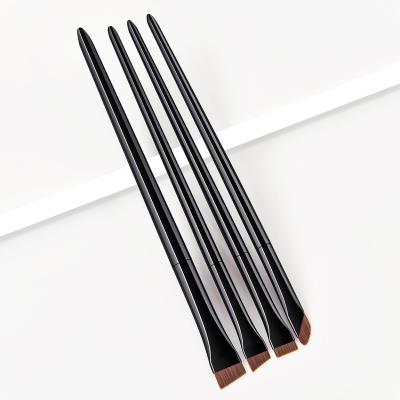 China Wholesale Custom High Quality Soft Hair Eyebrow Private Label Precision Eyeliner Makeup Brushes Angled Brush Soft Brushes for sale