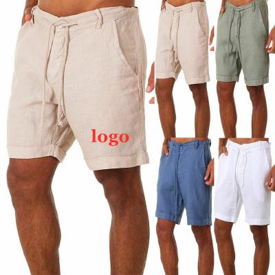 China Wholesale Custom Sports Running Summer Beach Casual Cotton Breathable And Canvas Shorts Men Running Abbreviations Men for sale