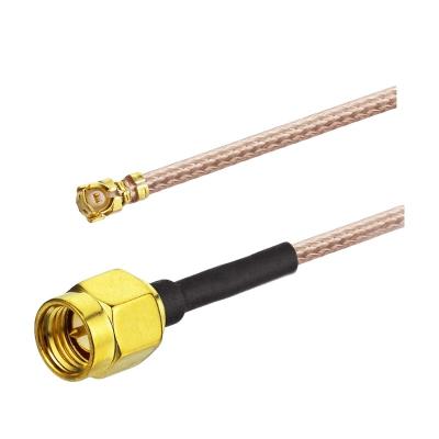 China According to customer requirements factory price customized SMA TO UFL/U.FL/IPX/IPEX RF ADAPTER CABLE for sale