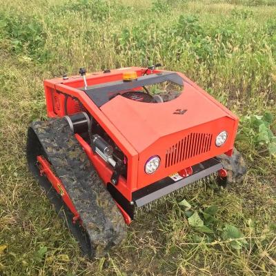 China Hot Sale 4-Stroke Gas Remote Control Robot Lawn Mower With Walking Crawler With EPA Certificated for sale