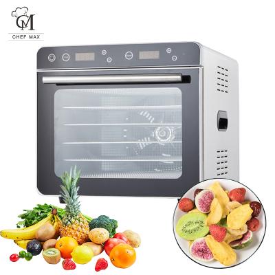 China Chefmax Stainless Steel Dried Fruit Processing Machine Multifunctional Fruit Dryer Machine Commercial Food Dehydrator for sale