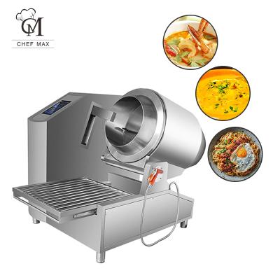 China Vegetable Processing Plant Commercial Vertical 30000W Multi Sauce Cooking Machine Automatic Intelligent Cooking for sale