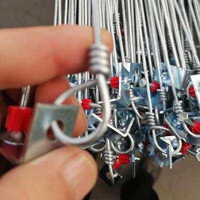 China Construction China Supplier 9 Gauge Suspended Ceiling Galvanized Pre Tied Wire With 1-1/4 Clip for sale