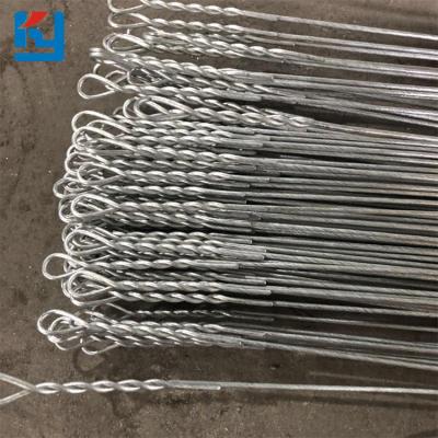 China Durable High Strength Galvanized Single Loop Scooping Tie Wire / Ball Tie Wire One Side Loop for sale