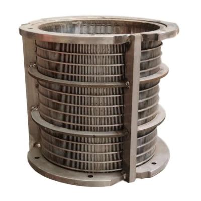 China Architecture & Construction Stainless Steel Wedge Wire Screen Basket Wedge Wire Spinner Screen Baskets for sale