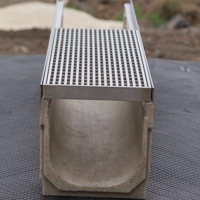 China Modern Customized Stainless Steel Drain Wedge Wire Ditch Grate for sale