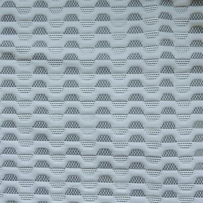 China Stretch arch bridge pattern 100% polyester knitted jacquard graphene hometextile fabric for mattress and mattress cover for sale