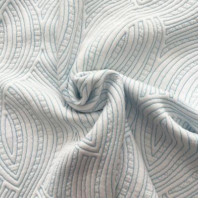 China Stretch Haichun Home Textiles Fabric PE YARN DYED Mattress Cooling Fabric for sale