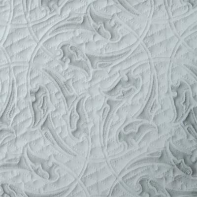 China Stretch Haichun Mattress fabric Solid color Jacquard 100% Polyester Thick fabric for sale