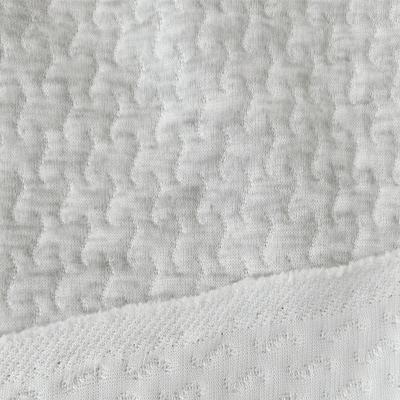 China Single Side Stretch Haichun Jacquard Mattress Fabric 100% Polyester Jacquard Fabric for sale