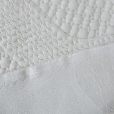 China Large Stretch Single Sided Jacquard Diamond Mattress Fabric for sale